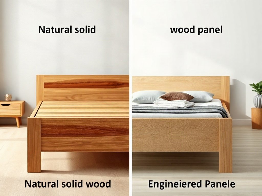Giường 2 tầng tại quận 8 đẹp bền chắc chắn tiện lợi So sánh gỗ tự nhiên và gỗ công nghiệp khi mua giường 2 tầng