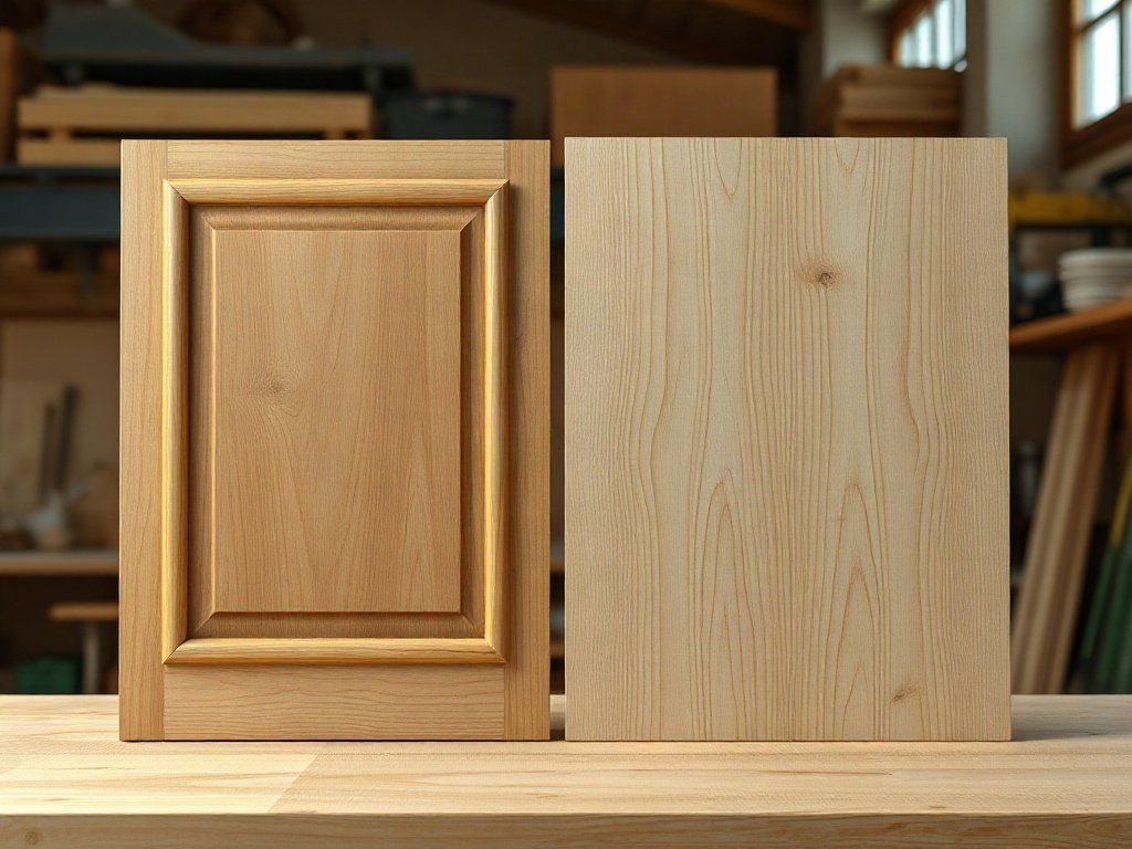 So sánh tấm gỗ tự nhiên và ván công nghiệp khi mua tủ gỗ