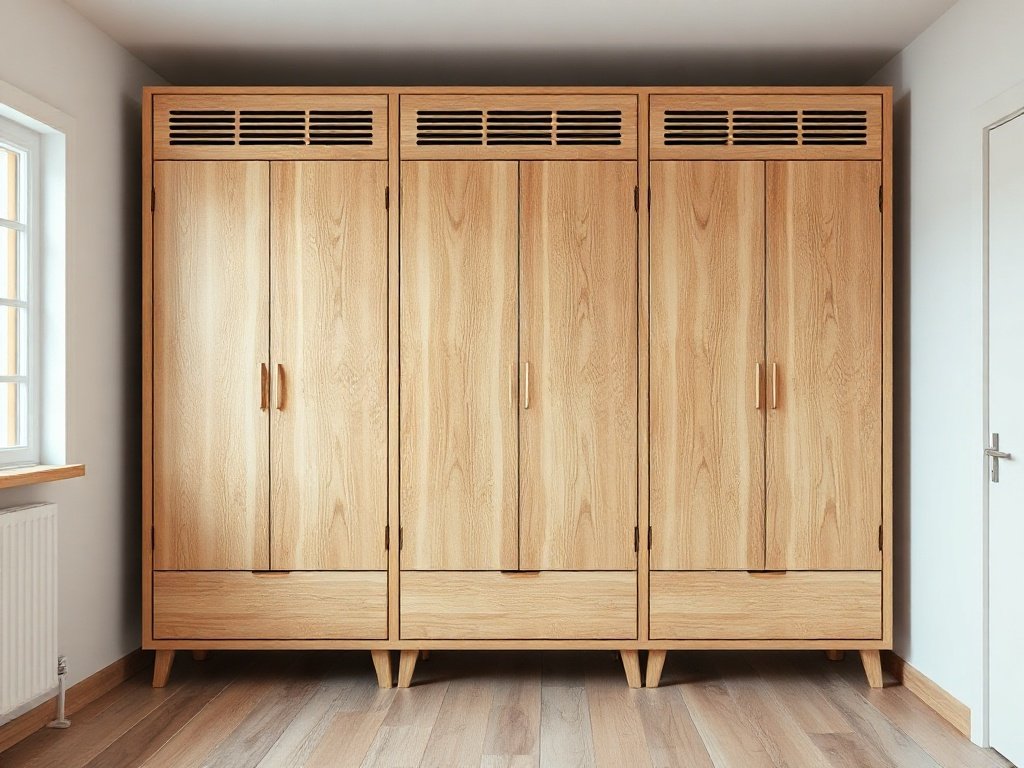 7 Bước Vệ Sinh Tủ Quần Áo Sạch Sẽ Thơm Tho Tại Nhà Thiết kế tủ quần áo gỗ hạn chế ẩm mốc dễ vệ sinh