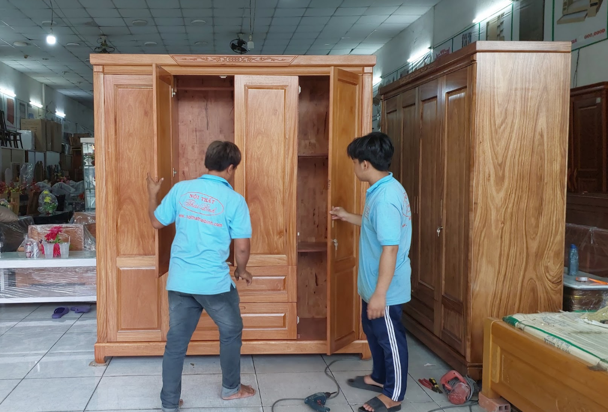 Bộ salon gỗ sồi gỗ tự nhiên MS 3265