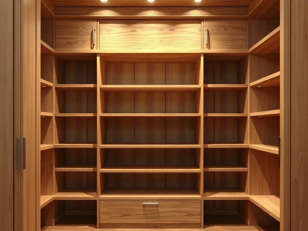 7 Bước Vệ Sinh Tủ Quần Áo Sạch Sẽ Thơm Tho Tại Nhà Tủ quần áo gỗ tự nhiên gọn gàng ngăn nắp bên trong