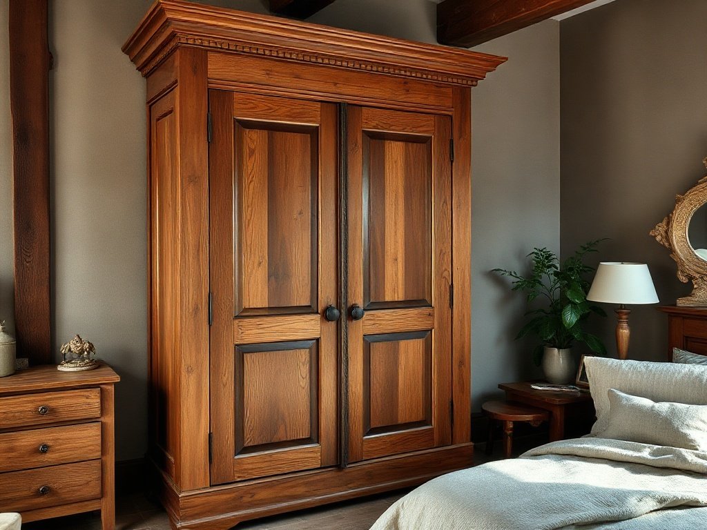 5 Lý Do Nên Mua Tủ Quần Áo Gỗ Tự Nhiên Đáng Tiền tủ quần áo gỗ tự nhiên lâu năm vẫn bền đẹp