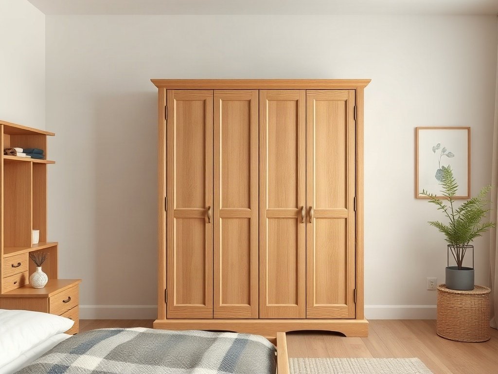 Cách Bảo Quản Tủ Quần Áo Tránh Ẩm Mốc Hiệu Quả Vị trí đặt tủ quần áo cách tường tránh ẩm mốc