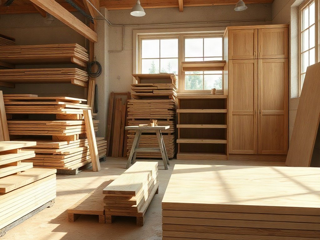 Mẫu tủ áo tại TPHCM đa dạng phong cách Xưởng gỗ chuẩn bị nguyên liệu sồi óc chó đóng tủ áo tại TPHCM