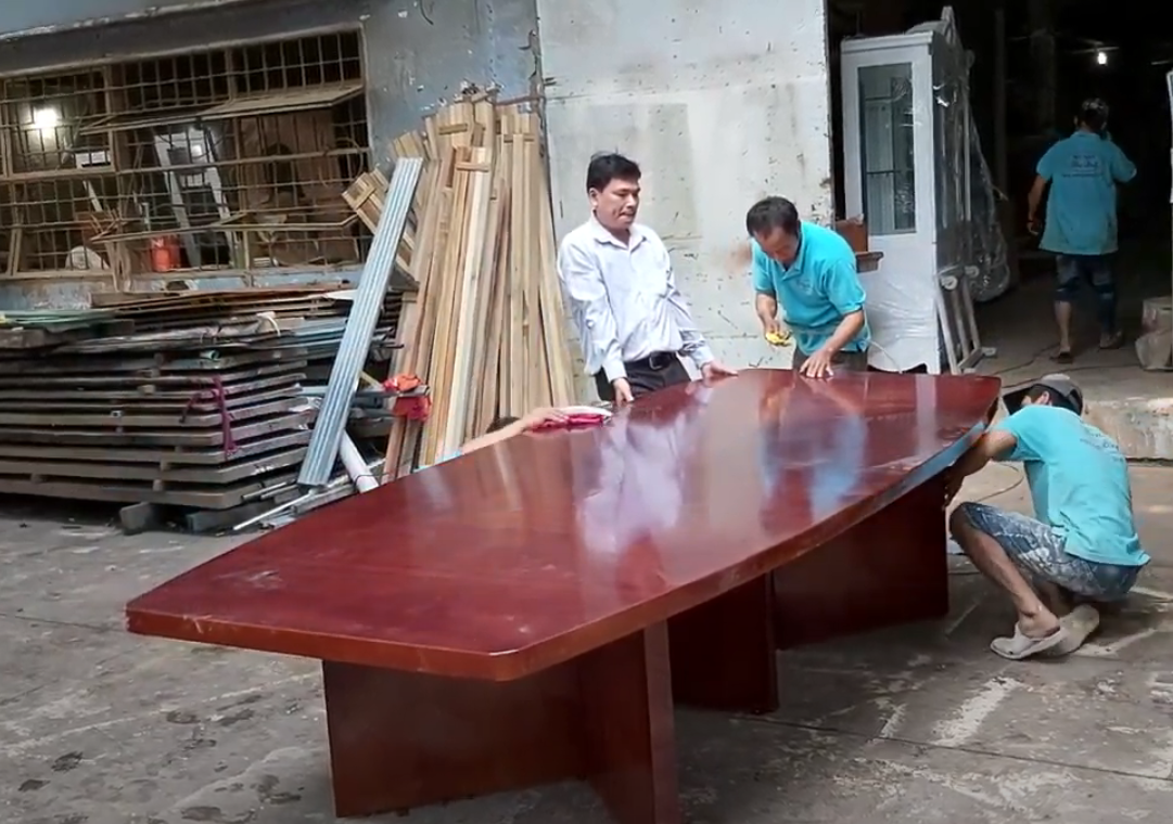 Bộ bàn ăn gỗ sồi 6 ghế MS 3098
