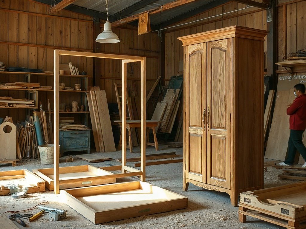 5 Bước Chọn Tủ Quần Áo Theo Chiều Cao Chuẩn Nhất Xưởng sản xuất tủ quần áo gỗ tự nhiên tại Nội Thất Thái Bình