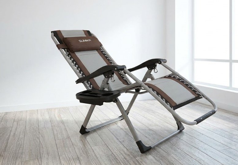 Góc nhìn khác của ghế xếp thư giãn SUMIKA chính hãng