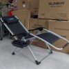 Ghế xếp thư giãn Sumika lưới đen khung xám