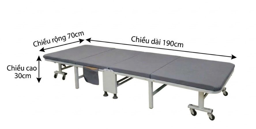 Giường xếp gấp gọn SUMIKA chính hãng 70cm MS 3488 Chi tiết khung bản lề giường xếp SUMIKA chính hãng
