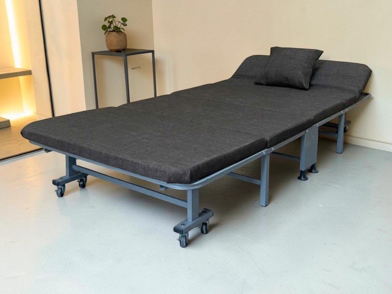 Giường xếp gấp gọn sơn tỉnh điện 70cm MS 3492 - Giá tốt TPHCM Thiết kế giường xếp gấp gọn tiết kiệm diện tích