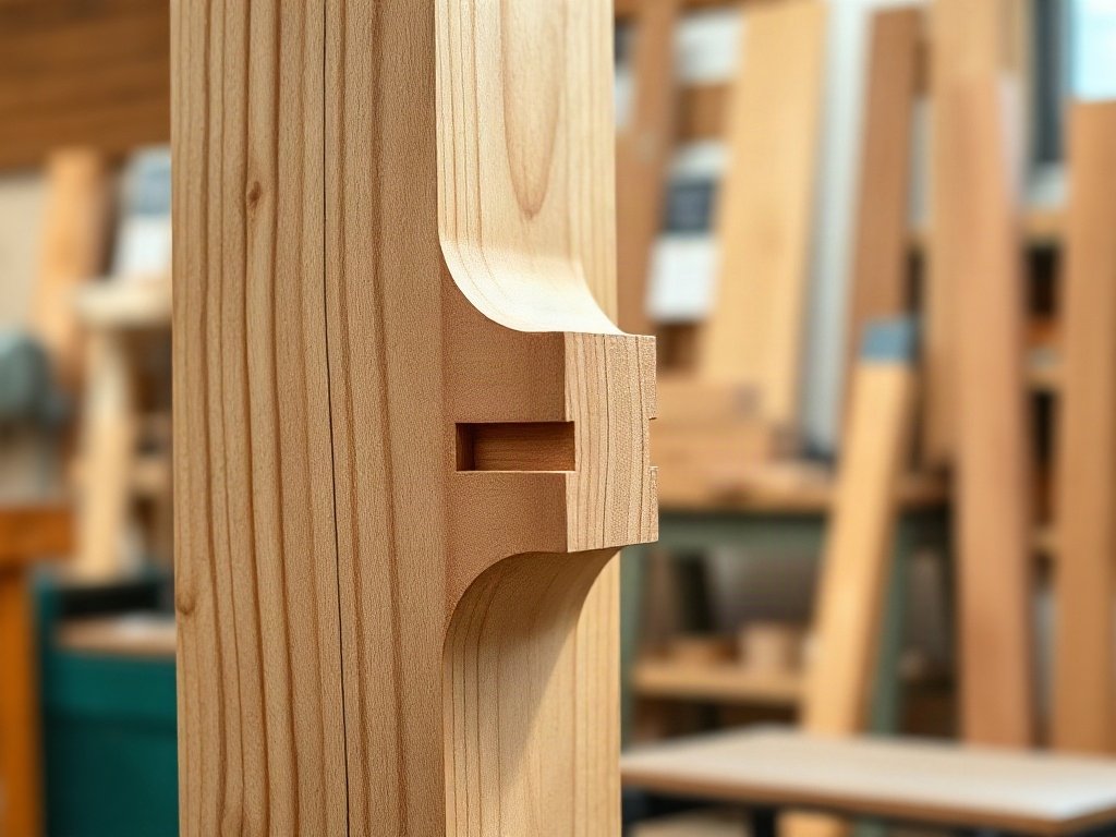 Địa chỉ bán bàn ăn gỗ quận 3 đẹp và đa dạng mẫu mã Chi tiết mộng ghép âm dương chắc chắn trên chân bàn ăn gỗ tự nhiên