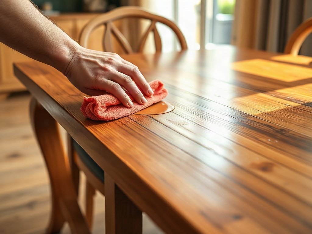 Bí quyết chọn bàn ghế văn phòng sang trọng Đánh bóng bề mặt bàn ghế gỗ tự nhiên bằng sáp ong thủ công