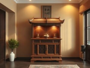 Hướng dẫn chống ẩm mốc cho tủ thờ gỗ tự nhiên chạm khắc truyền thống