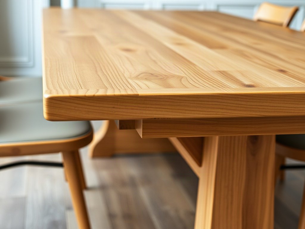Địa chỉ bán bàn ăn gỗ quận 3 đẹp và đa dạng mẫu mã Mẫu bàn ăn gỗ giá rẻ làm từ gỗ xoan đào thiết kế đơn giản