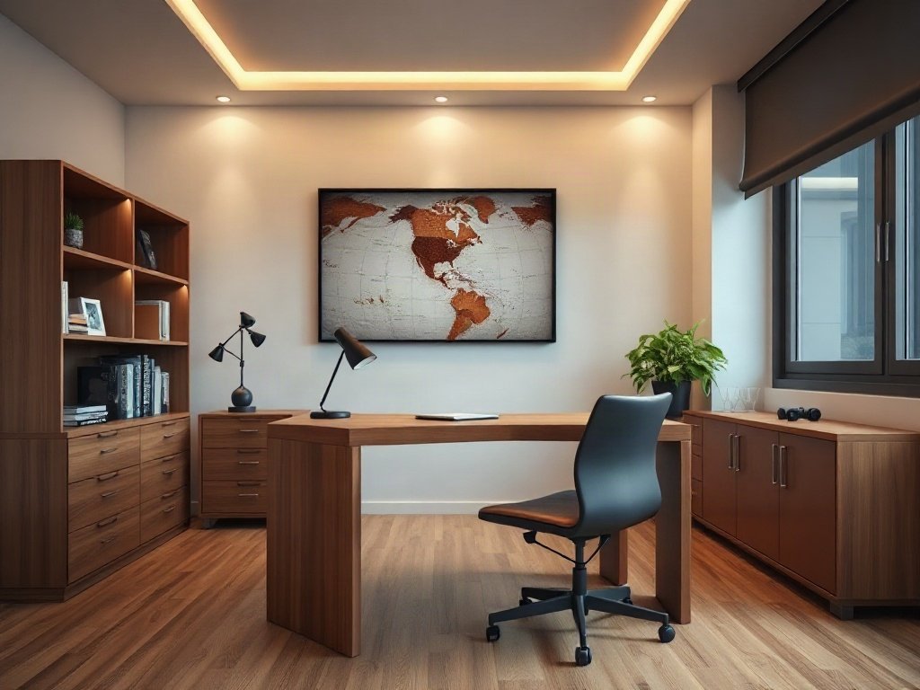 Bàn làm việc tại TPHCM chất lượng giá tốt Phòng làm việc riêng với bàn làm việc cao cấp gỗ nguyên khối