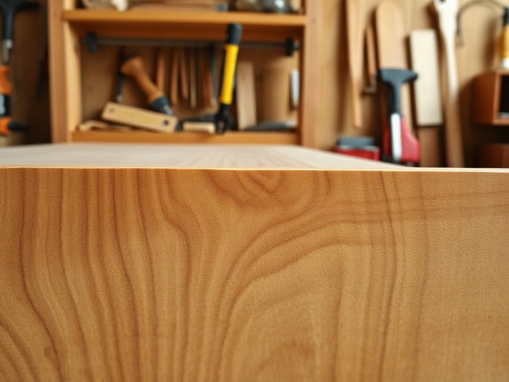 Tấm gỗ sồi tự nhiên dùng đóng giường tầng cao cấp vân rõ nét