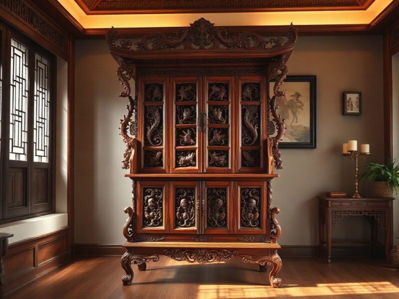 4 mẹo tránh mối mọt tủ thờ - Giữ gìn tủ thờ gỗ lâu bền và đẹp Tủ thờ gỗ tự nhiên áp dụng 4 mẹo tránh mối mọt tủ thờ bền đẹp lâu năm