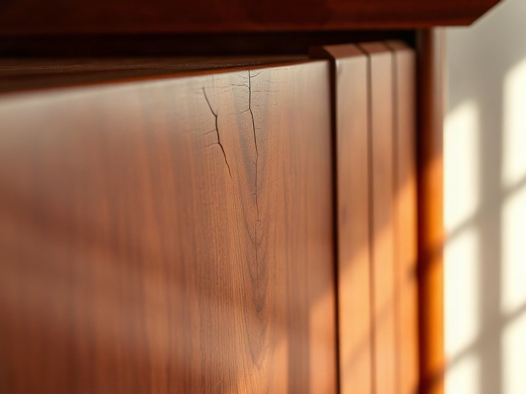 4 mẹo tránh mối mọt tủ thờ - Giữ gìn tủ thờ gỗ lâu bền và đẹp Vết nứt nhỏ trên bề mặt sơn tủ thờ dấu hiệu mối mọt sớm