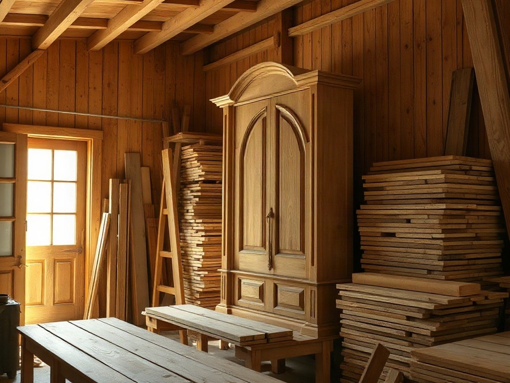 4 mẹo tránh mối mọt tủ thờ - Giữ gìn tủ thờ gỗ lâu bền và đẹp Xưởng mộc sấy gỗ chuẩn bị đóng tủ thờ phòng mối mọt tủ thờ