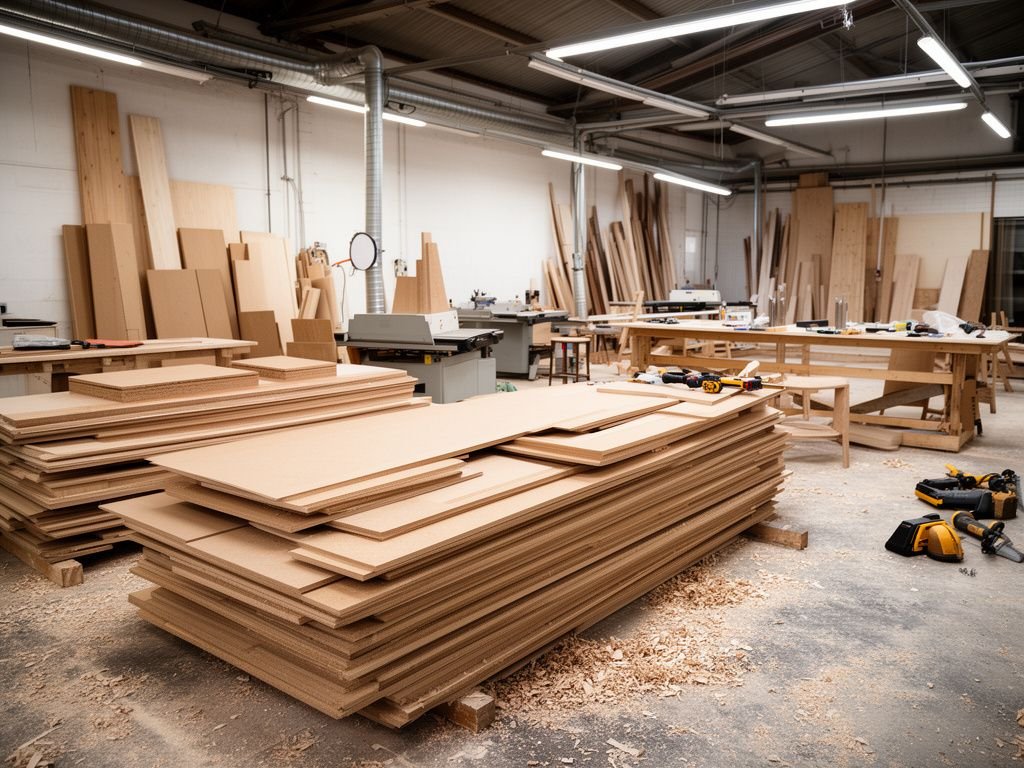 Review Giường Ngủ Gỗ MDF Lõi Xanh Chống Ẩm 1m8 Có Nên Mua? Xưởng sản xuất giường gỗ MDF lõi xanh chống ẩm