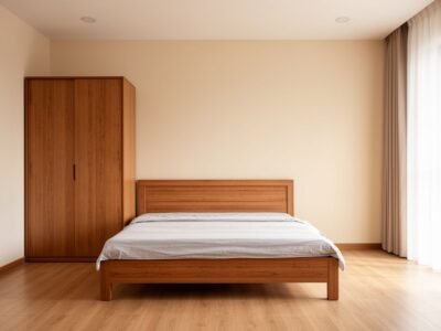 Combo giường tủ phòng ngủ khuyến mãi gỗ công nghiệp hiện đại