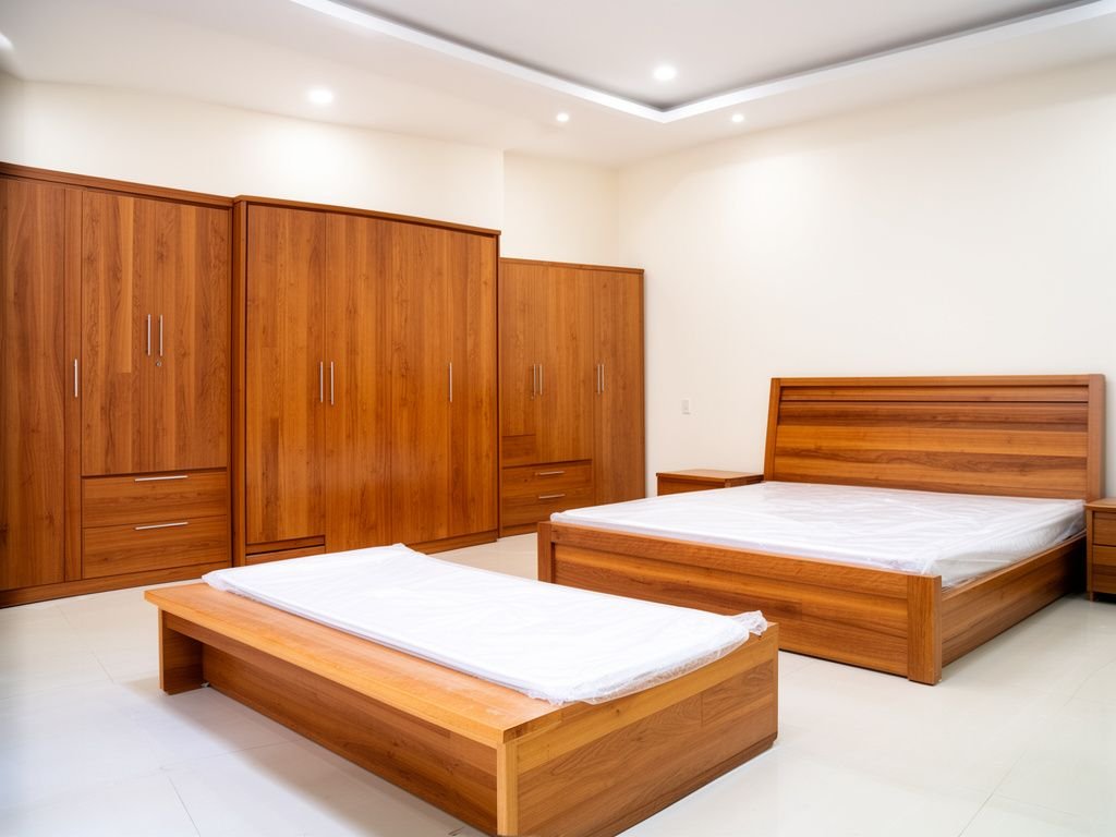 Khuyến Mãi Nội Thất Gỗ Tự Nhiên: Cách Chọn Mua Được Giá Tốt Combo nội thất phòng ngủ gỗ tự nhiên đang khuyến mãi tại showroom