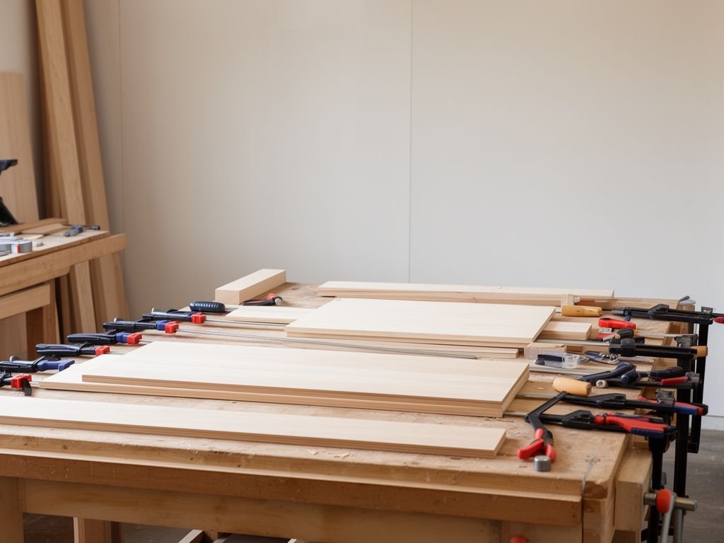 Tấm gỗ công nghiệp MDF lõi xanh dùng đóng nội thất phòng ngủ