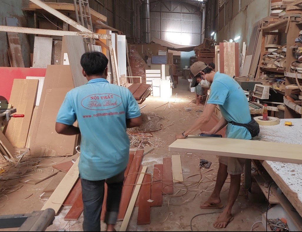 xưởng mộc Thái Bình